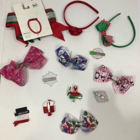 Christmas Hair Accessories Lot - Picture 2 of 2